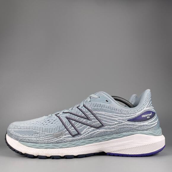 New Balance Fresh Foam X 860 Gray Men\'s 12 D Gray Running Shoe Athletic Sneakers main image 2